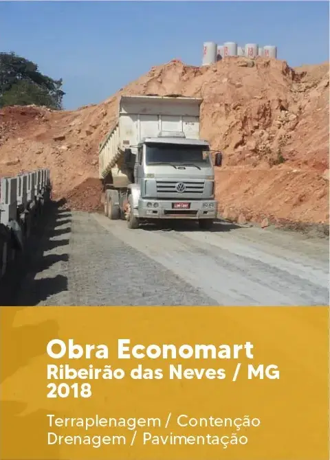 Imagem Ilustrativa Obra Economart Ribeirão das Neves / MG 2018